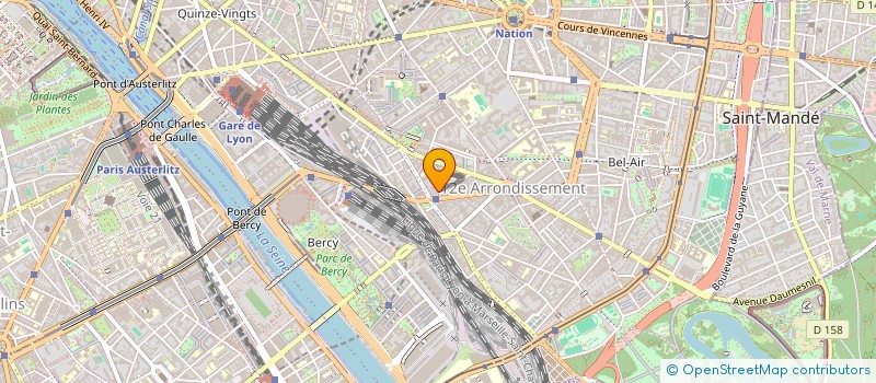 localisation de l'entreprise BRETELLES D'AUTOROUTE  PARIS