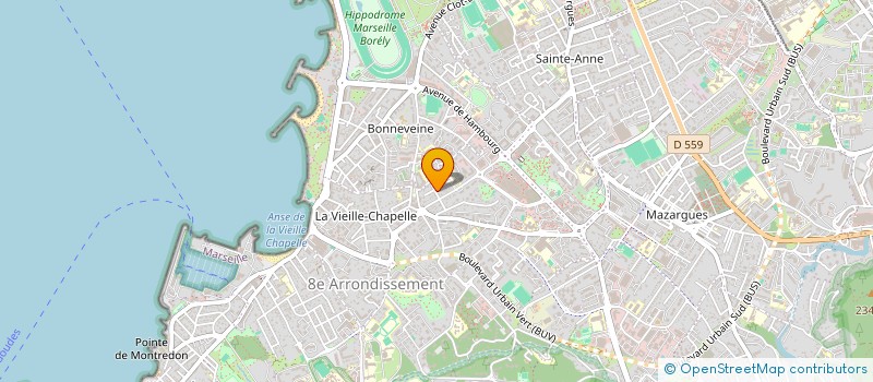 localisation de l'entreprise BRETEUIL MEG à MARSEILLE