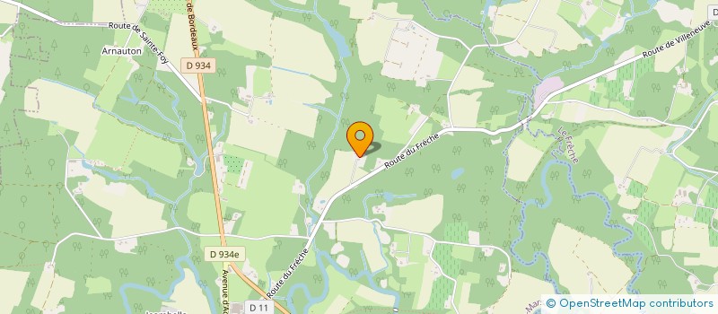 localisation de l'entreprise BRETHES  VILLENEUVE-DE-MARSAN