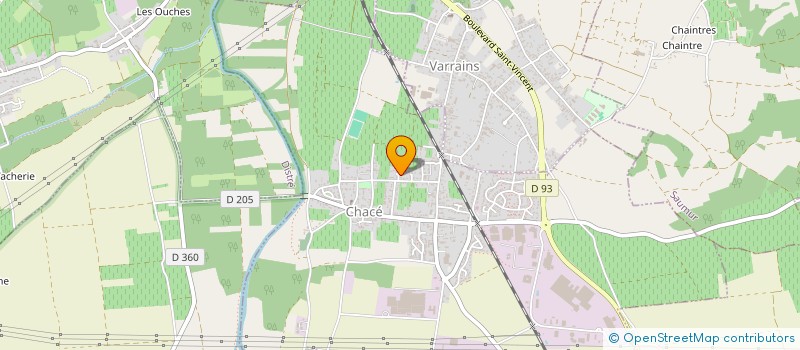 localisation de l'entreprise BRETIBRUN  BELLEVIGNE-LES-CHATEAUX