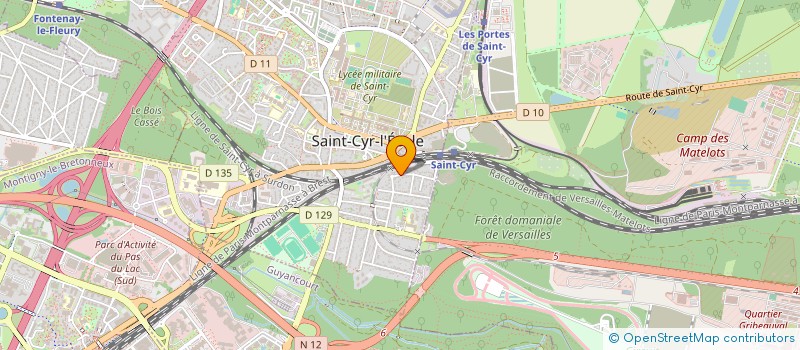 localisation de l'entreprise BRETIGNY EN MER  SAINT-CYR-L'ECOLE