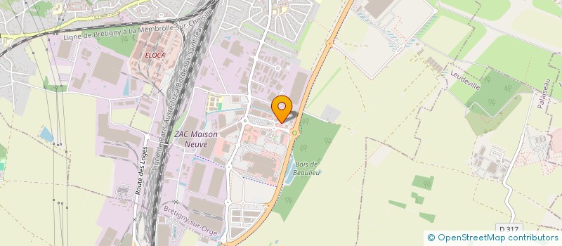 localisation de l'entreprise BRETIGNY LAVAGE  MOUGUERRE