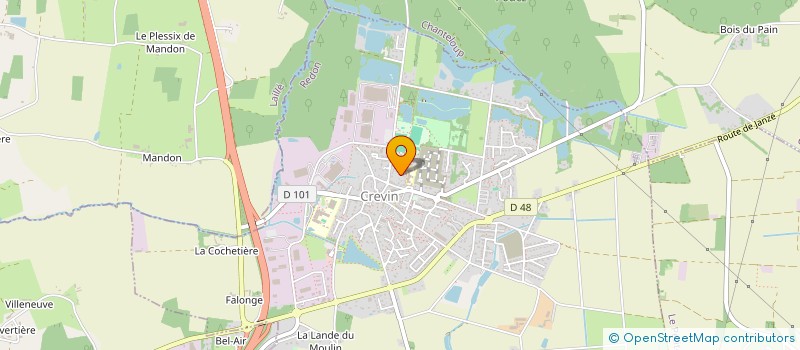 localisation de l'entreprise BRETIL'POSE  LA BOSSE-DE-BRETAGNE