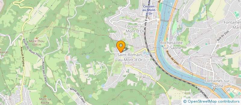 localisation de l'entreprise BRETIN  SAINT-ROMAIN-AU-MONT-D'OR