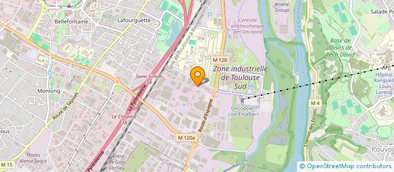 localisation de l'entreprise BRETINVESTS à TOULOUSE