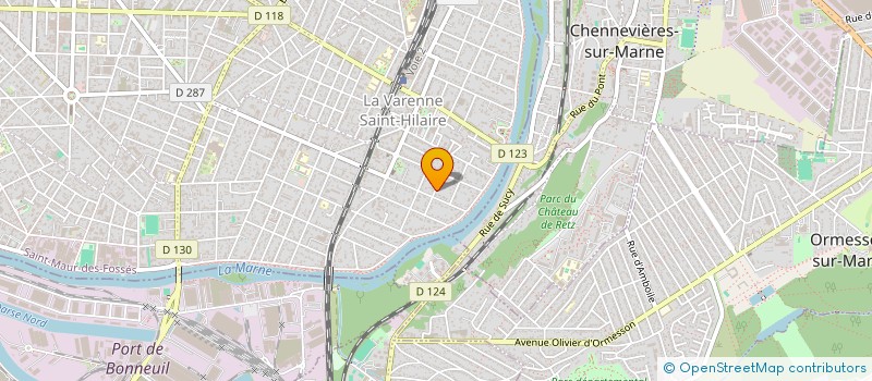 localisation de l'entreprise BRETON 26 à SAINT-MAUR-DES-FOSSES