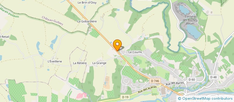 localisation de l'entreprise BRETON  SAINTE-PEXINE