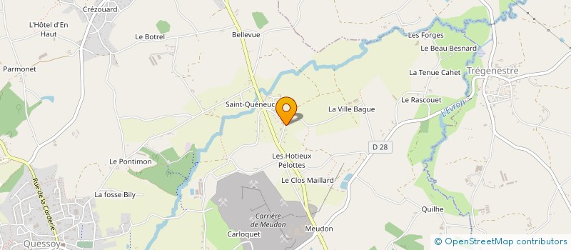 localisation de l'entreprise BRETON PERE ET FILS à QUESSOY