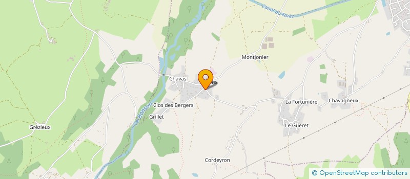 localisation de l'entreprise BRETON ROBERT INDIVISION  SAINT-JUST-SAINT-RAMBERT