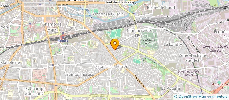 localisation de l'entreprise BRETONNE D'INVESTISSEMENTS IMMOBILIERS  RENNES