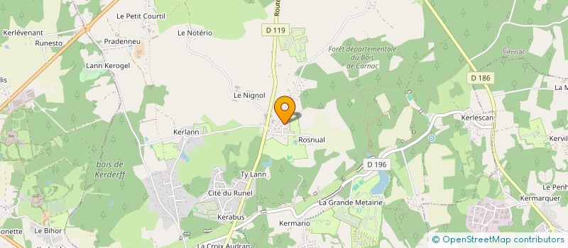 localisation de l'entreprise BRETONNE SOCIETY  PLOUHARNEL