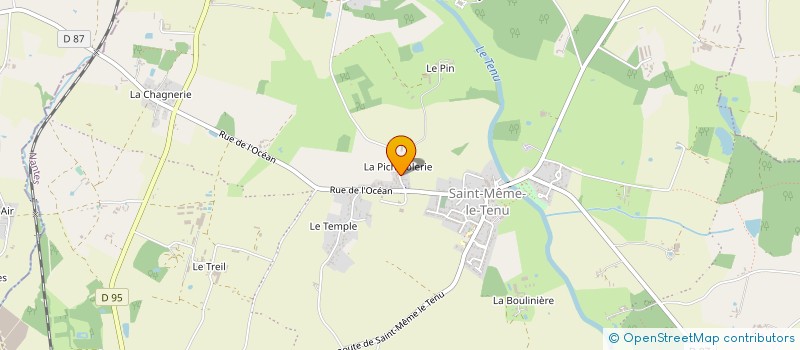 localisation de l'entreprise BRETT à MACHECOUL-SAINT-MEME