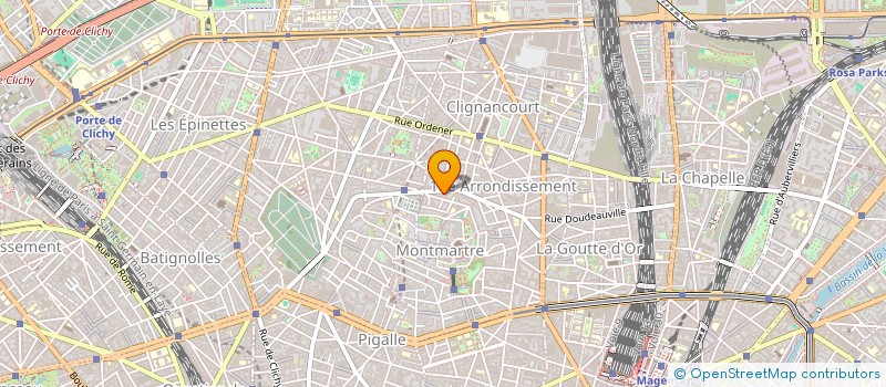 localisation de l'entreprise BRETT  PARIS