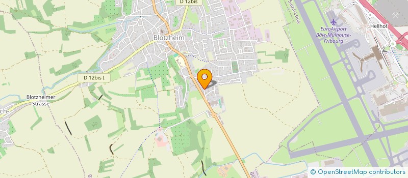 localisation de l'entreprise BRETT CROZET  BLOTZHEIM