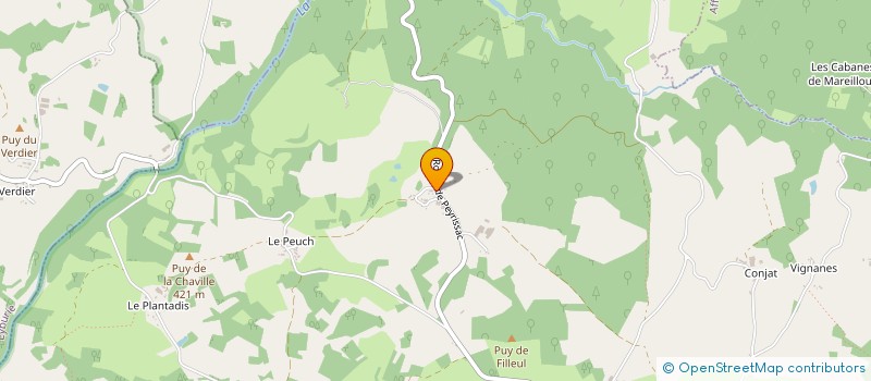 localisation de l'entreprise BRETTE  LE LONZAC