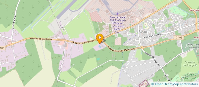localisation de l'entreprise BRETTES SAS à MERIGNAC