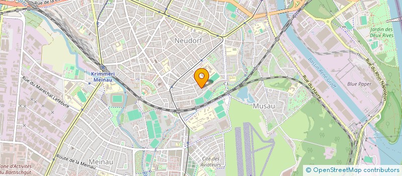 localisation de l'entreprise BRETZEL  STRASBOURG