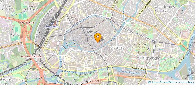 localisation de l'entreprise BRETZEL ET BREDELE à STRASBOURG