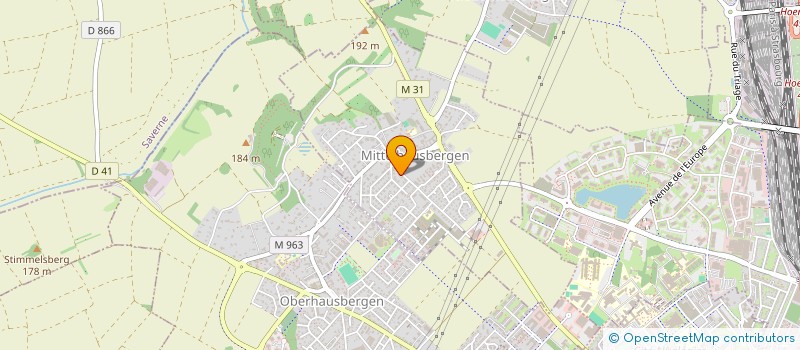 localisation de l'entreprise BRETZEL IMMO  MITTELHAUSBERGEN