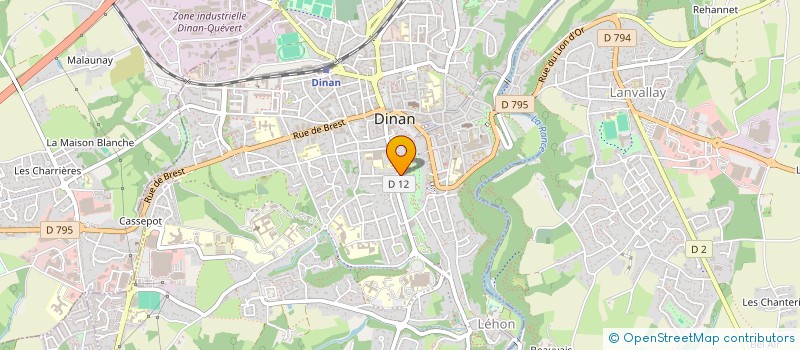 localisation de l'entreprise BRETZIMMO à DINAN