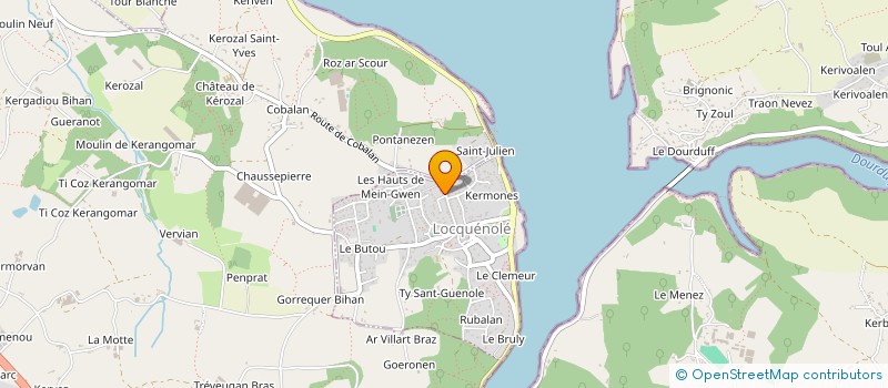 localisation de l'entreprise BREUIL  LOCQUENOLE