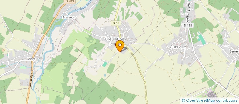 localisation de l'entreprise BREUIL BOIS 78  BREUIL-BOIS-ROBERT