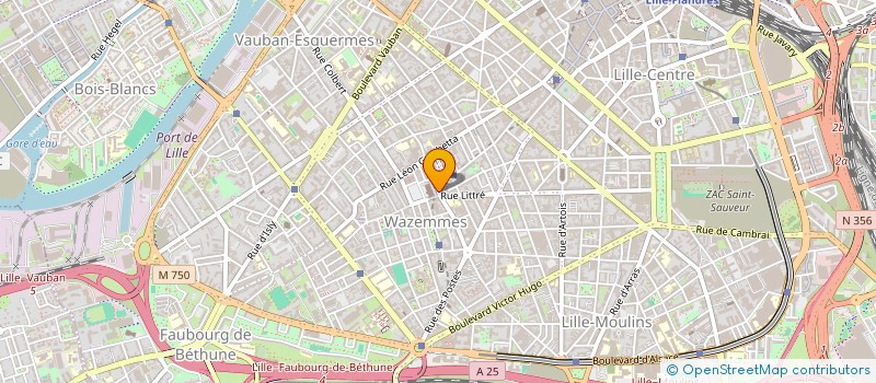 localisation de l'entreprise BREUIL DASTE INDIVISION à LILLE