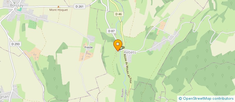 localisation de l'entreprise BREUIL DIFFUSION AUTO  REBETS