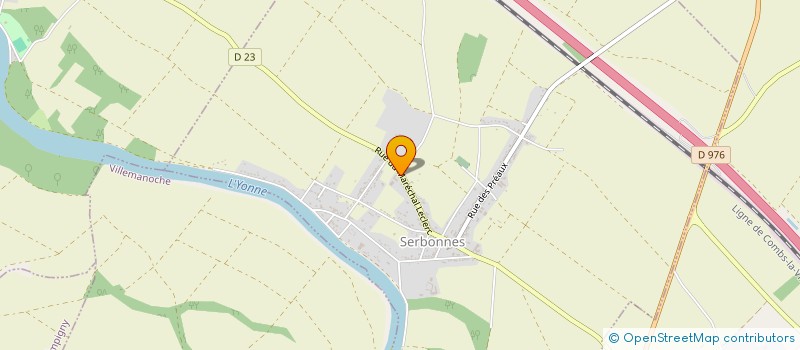 localisation de l'entreprise BREUN RECHERCHE FRANCE à SERBONNES