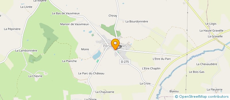 localisation de l'entreprise BREUX à PERVENCHERES