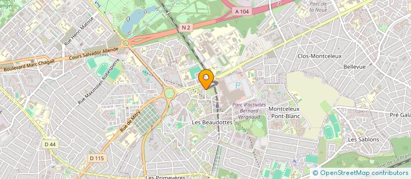 localisation de l'entreprise BREUZARD ET FILS à SEVRAN