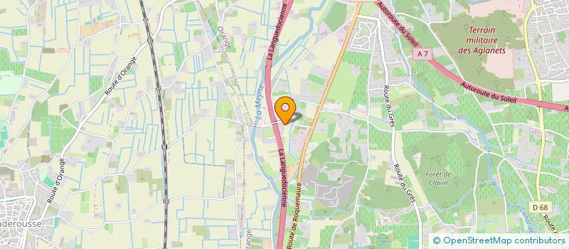 localisation de l'entreprise BREVENCE  ORANGE