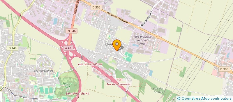 localisation de l'entreprise BREVER  SAINT-PRIEST