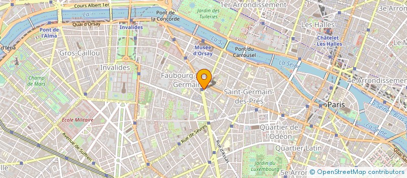 localisation de l'entreprise BREVET BOGREAU  PARIS