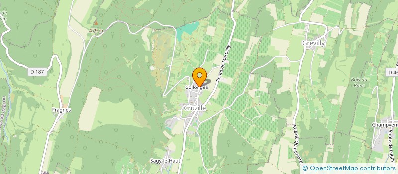 localisation de l'entreprise BREVET CYCLES  CRUZILLE