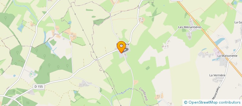 localisation de l'entreprise BREVET MENARD  COMBRAND