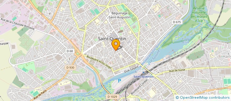 localisation de l'entreprise BREVIANDE à SAINT-QUENTIN
