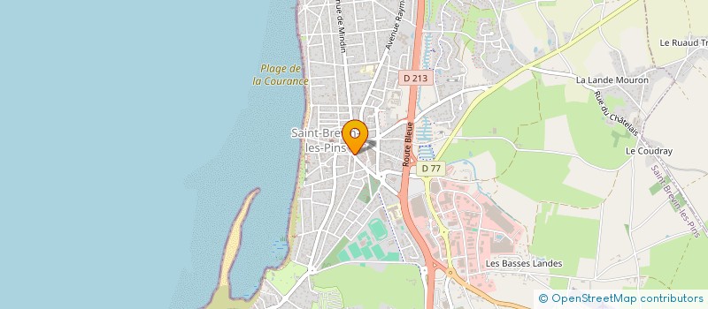 localisation de l'entreprise BREVIMMO à SAINT-BREVIN-LES-PINS