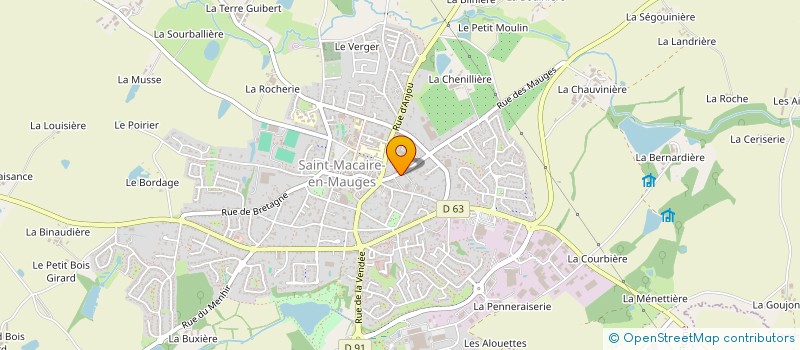 localisation de l'entreprise BREVIN DOMINO  SEVREMOINE