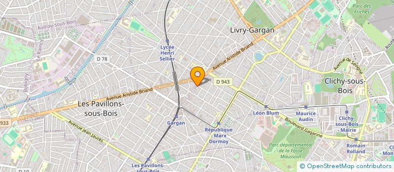 localisation de l'entreprise BREWAL  LIVRY-GARGAN