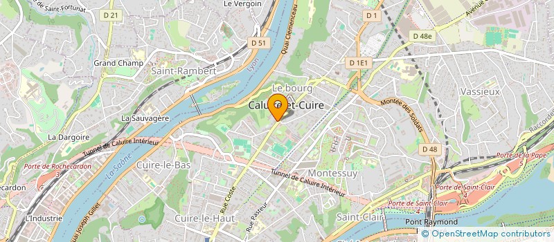 localisation de l'entreprise BREWERY MUSIC COMPANY  CALUIRE-ET-CUIRE