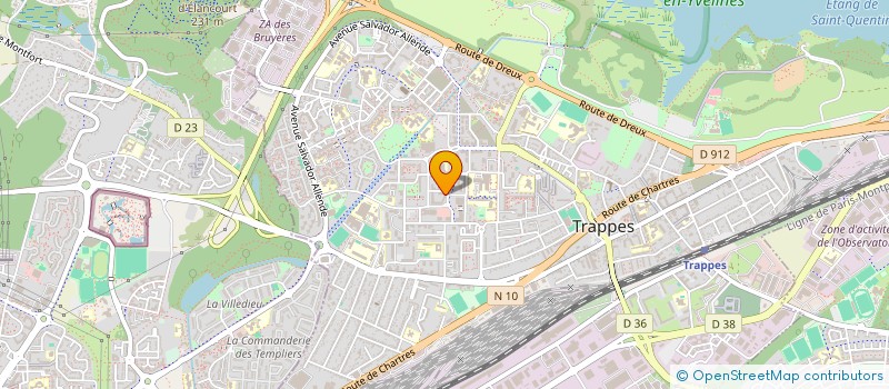 localisation de l'entreprise BREWIN  TRAPPES