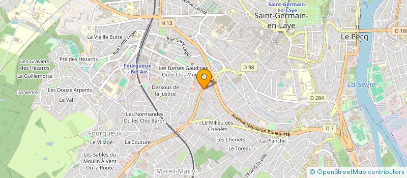 localisation de l'entreprise BREWIN  SAINT-GERMAIN-EN-LAYE