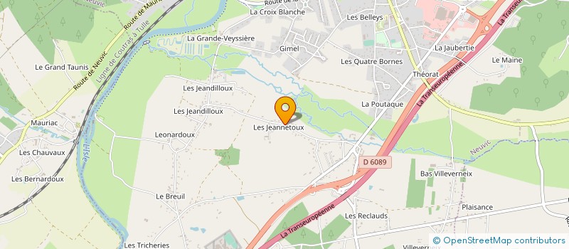 localisation de l'entreprise BREWING AND CO à NEUVIC