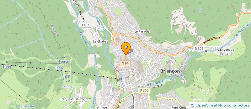 localisation de l'entreprise BREWMASQUE PUB à BRIANCON