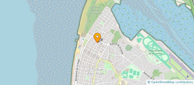 localisation de l'entreprise BREXEL à LE TOUQUET-PARIS-PLAGE