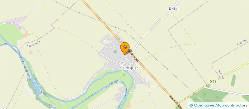 localisation de l'entreprise BREYSSE PATRIMOINE  SAINT-JUST