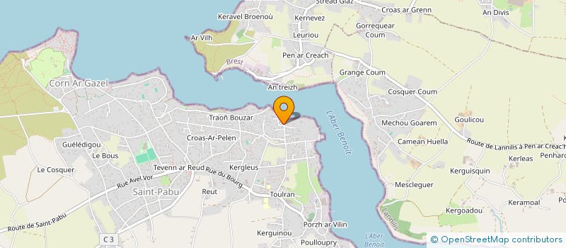 localisation de l'entreprise BREZHONEG E BRO AN ABERIOU  SAINT-PABU