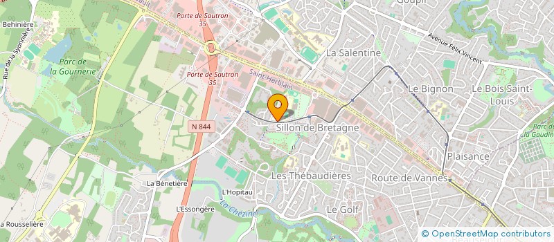 localisation de l'entreprise BREZHONNEG EVIT AR VUGALE - BEV à SAINT-HERBLAIN