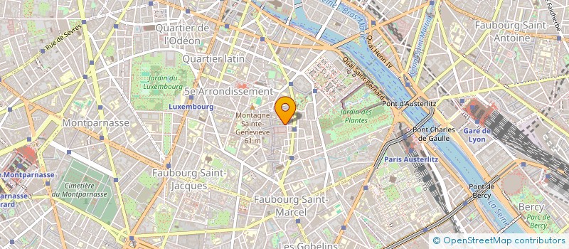 localisation de l'entreprise BREZIN 6  PARIS